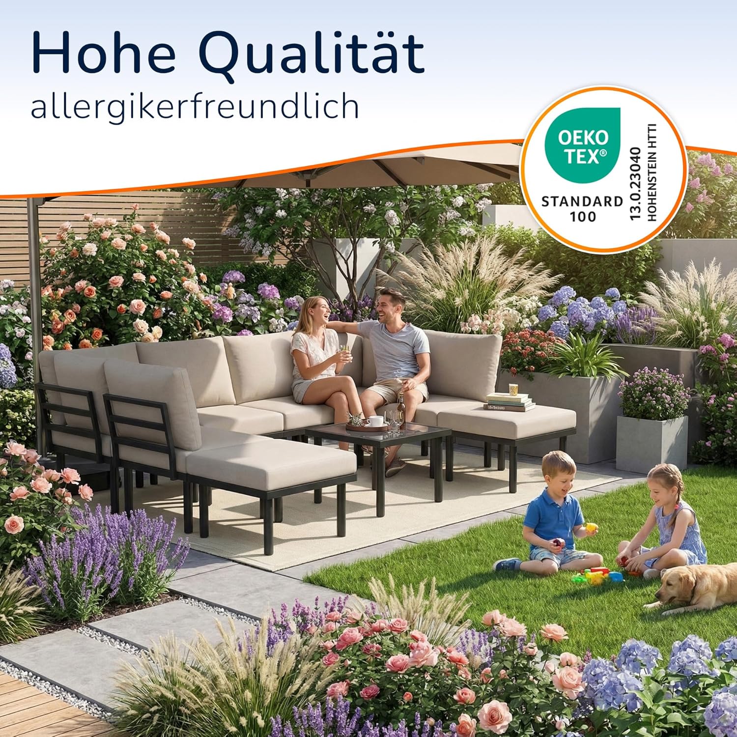 Matratzenauflage, 15 cm für Schlafzimmer und Bett – Detailansicht 3