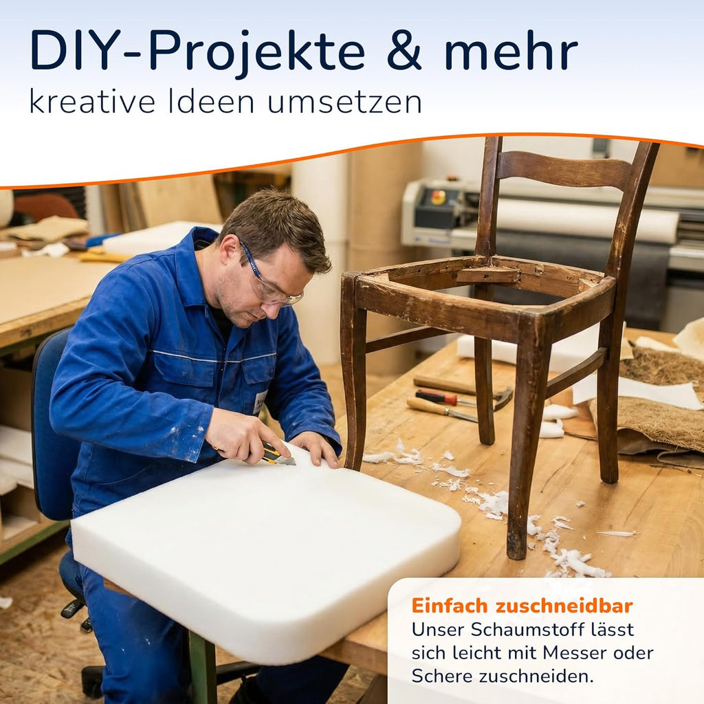 Matratzenauflage, 15 cm für Schlafzimmer und Bett – Detailansicht 4