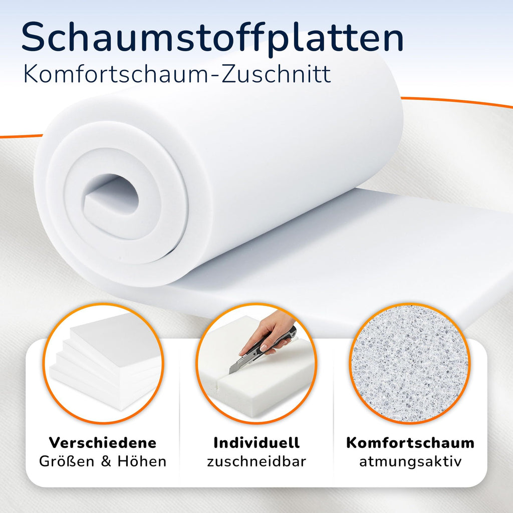Matratzenauflage, 15 cm für Schlafzimmer und Bett – Detailansicht 10