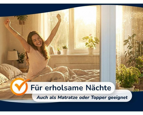 Matratzenauflage, 15 cm für Schlafzimmer und Bett – Detailansicht 21