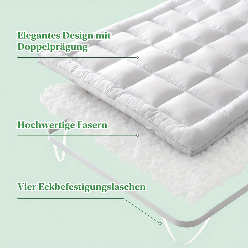 Matratzenauflage, 5 cm x 120x200 cm für Schlafzimmer – Detailansicht 12