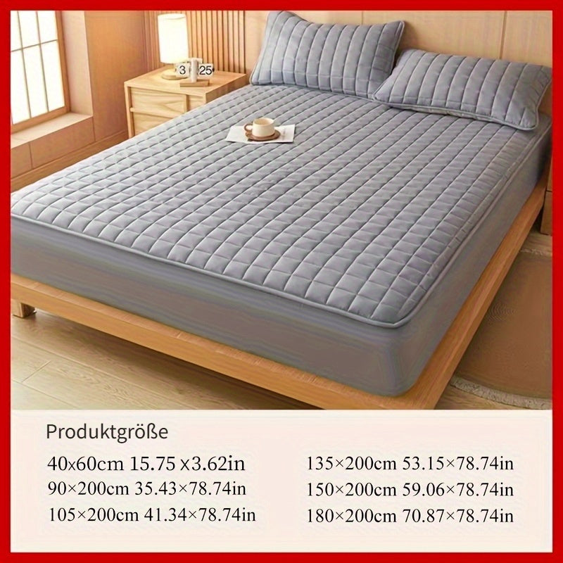 Matratzenschoner, Grau für Schlafzimmer – Detailansicht 4