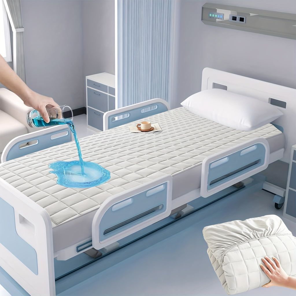 Matratzenschoner, Grau für Schlafzimmer – Detailansicht 9