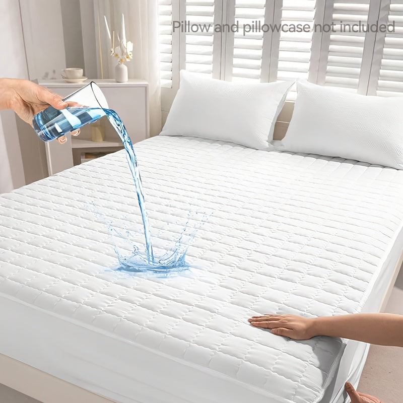 Matratzenschoner, Weiss für Bett und Schlafzimmer – Detailansicht 3