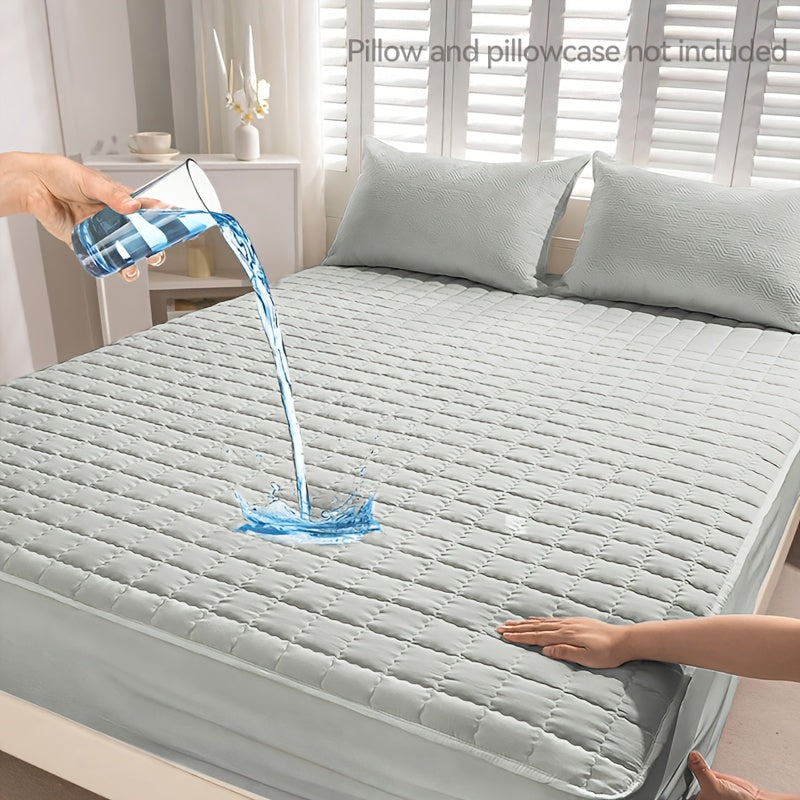 Matratzenschoner, Weiss für Bett und Schlafzimmer – Detailansicht 9