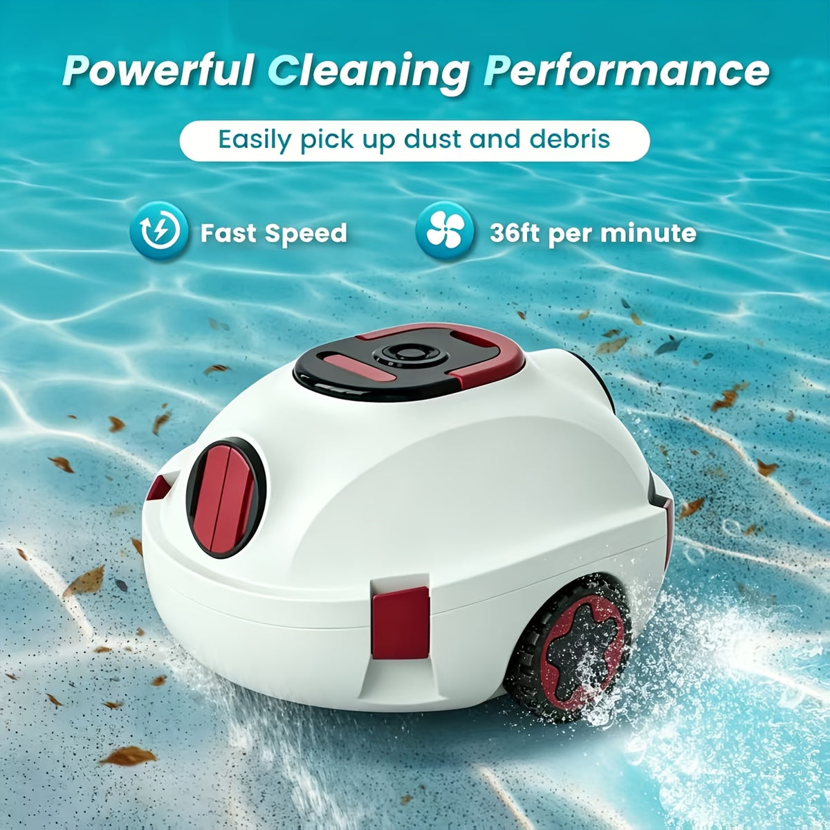 Mechanische & Chemische Poolreiniger, Schwarz für Schlafzimmer – Detailansicht 17