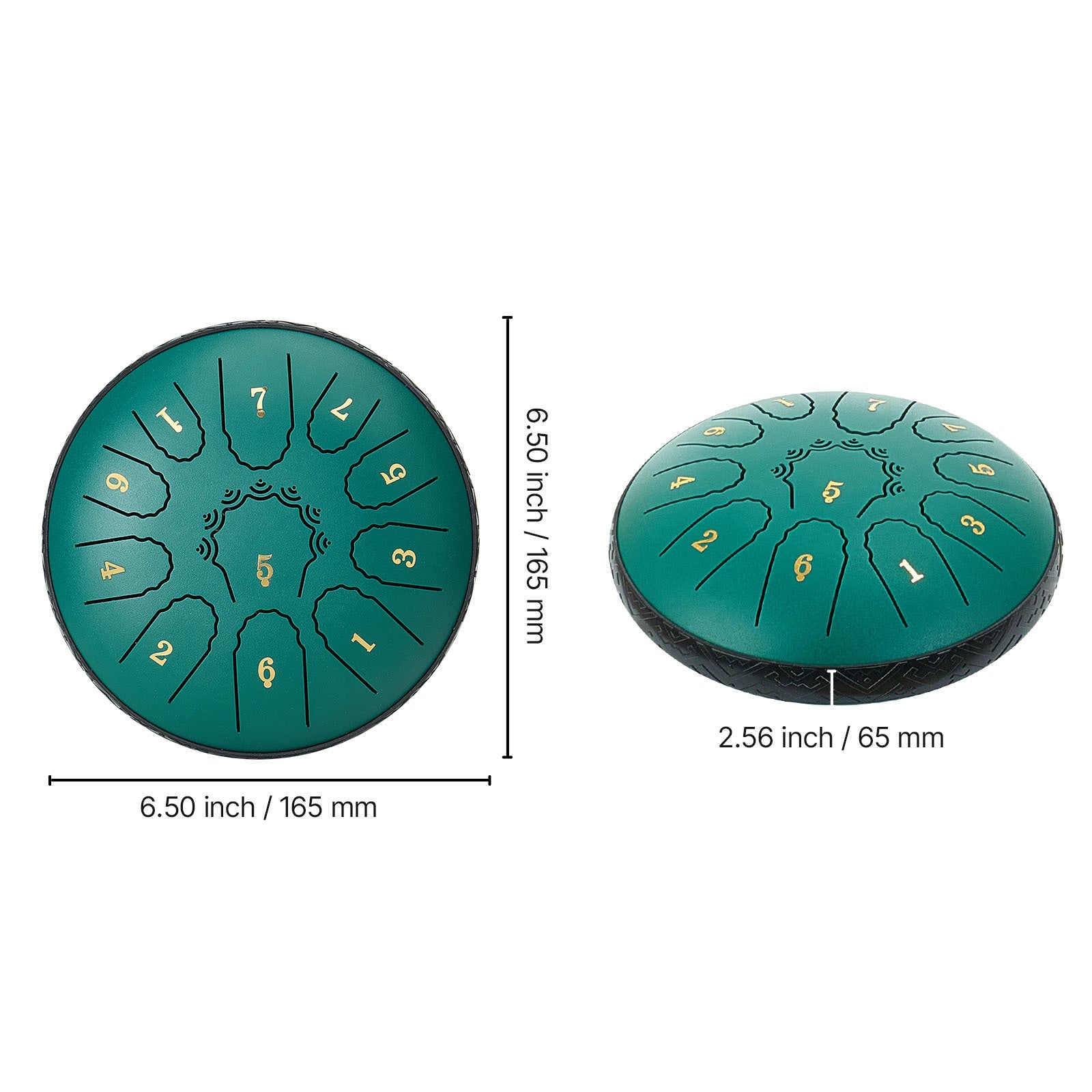 Meditations-Bürostuhl, 16,5cm für Garten und Terrasse – Detailansicht 4