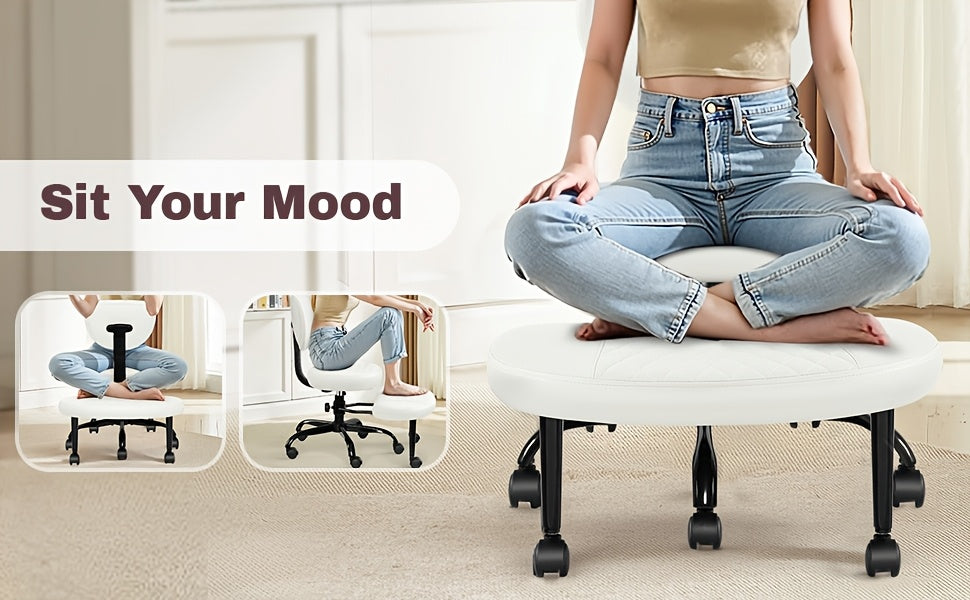 Meditations-Bürostuhl, 360° drehbar für Büro und Homeoffice – Detailansicht 7