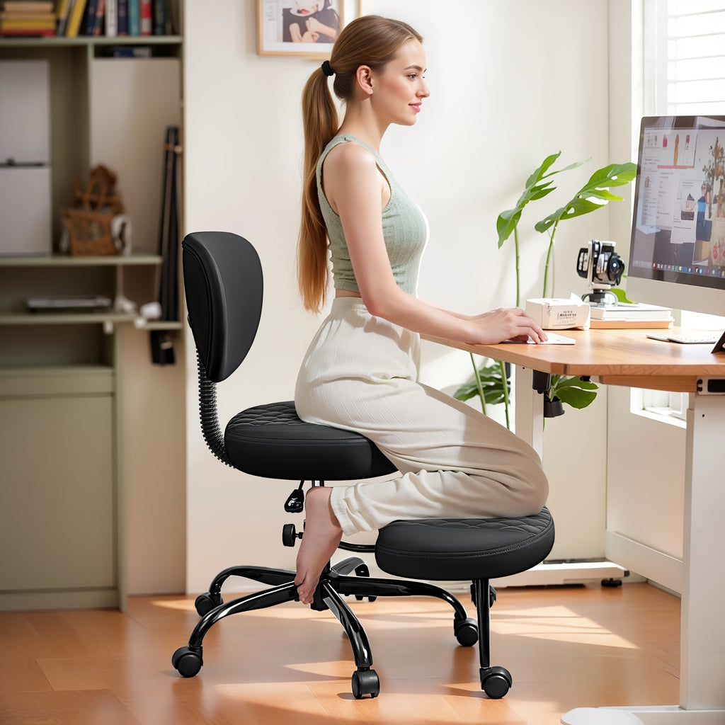 Meditations-Bürostuhl, 360° drehbar für Büro und Homeoffice – Detailansicht 14