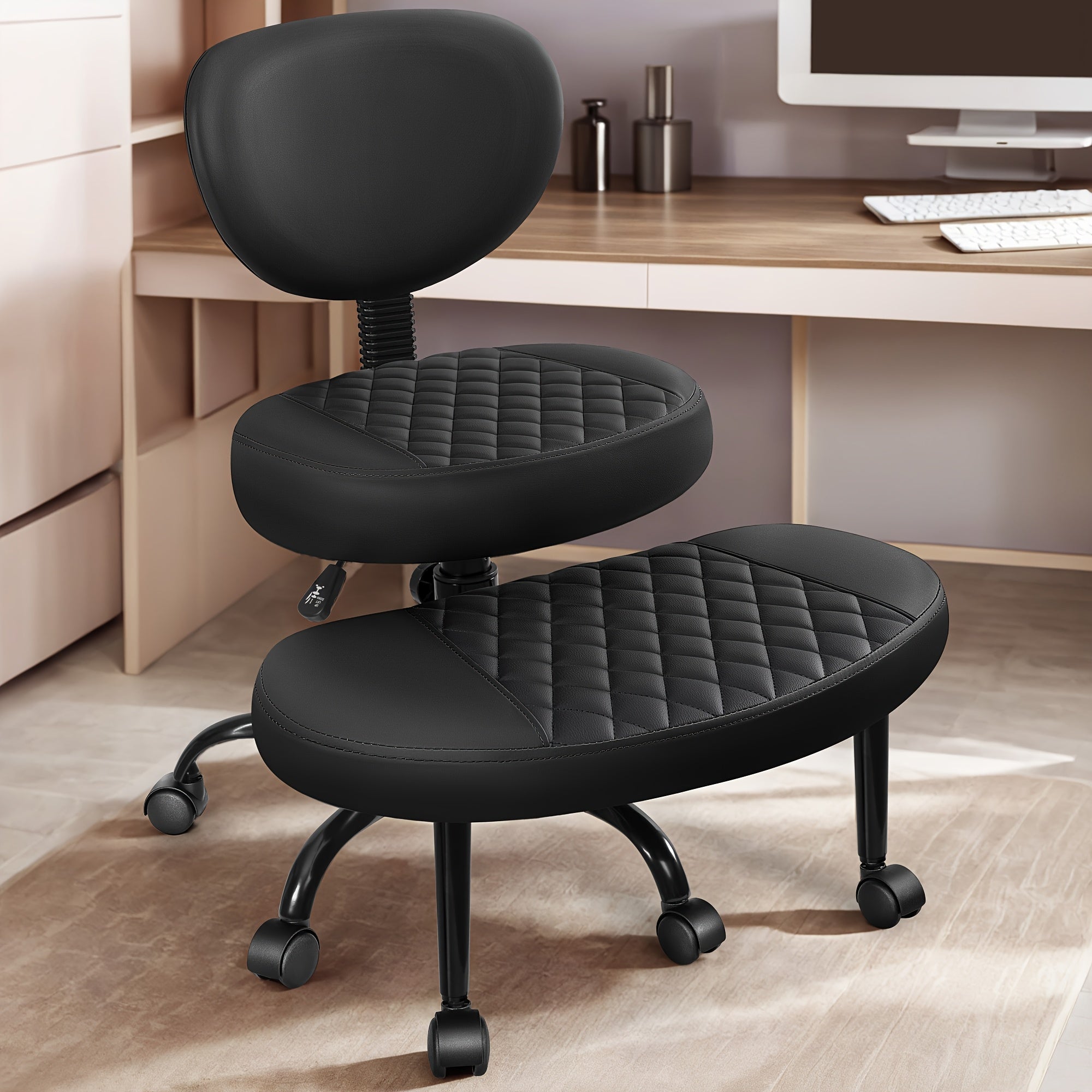 Meditations-Bürostuhl, 360° drehbar für Büro und Homeoffice – Detailansicht 15