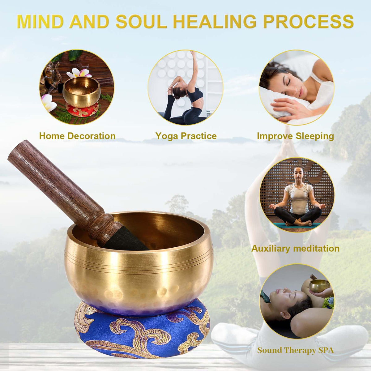Meditations-Bürostuhl, 8 cm für tiefe Meditation und Alltag – Detailansicht 8