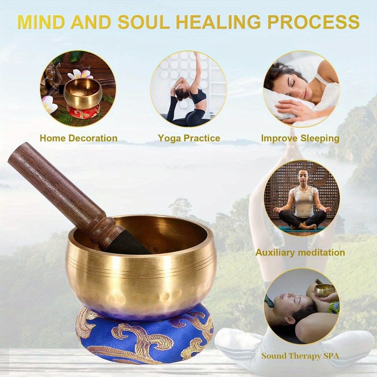 Meditations-Bürostuhl, 8cm für Meditation und s – Detailansicht 5
