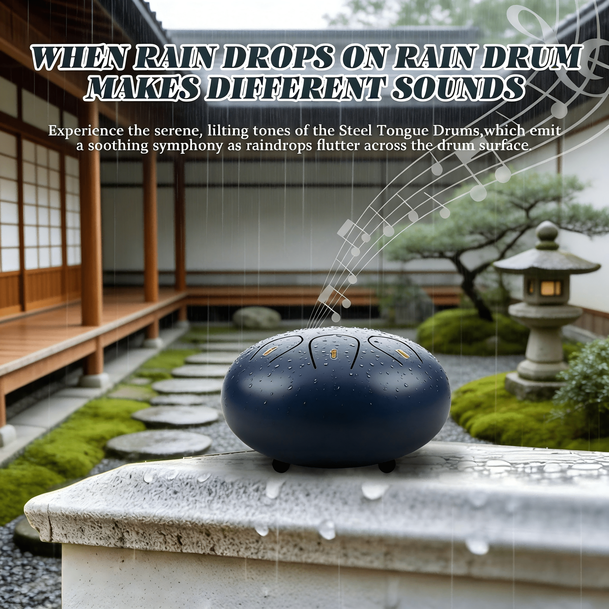 Meditations-Bürostuhl, Marine für Klangtherapie und Instrumenten-Meditation – Detailansicht 5
