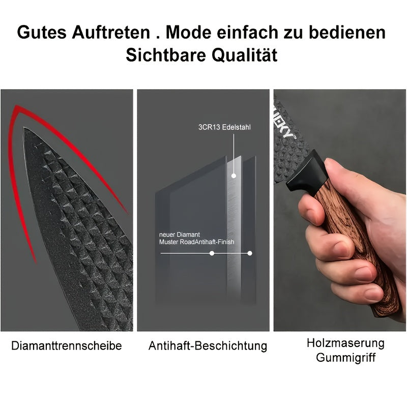 Messersets, Edelstahl für Küche und Essbereich – Detailansicht 11