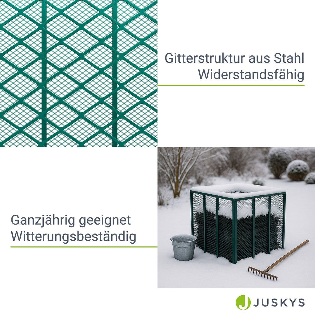 Metall Komposter, silber für Haustiere und Zuhause – Detailansicht 34