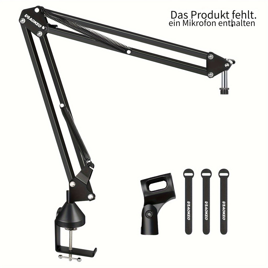 Mikrofon, Aokeo AK-35 Tisch-verstellbarer kompakter für verschiedene Mikrofone mehr und Alltag – Detailansicht 4