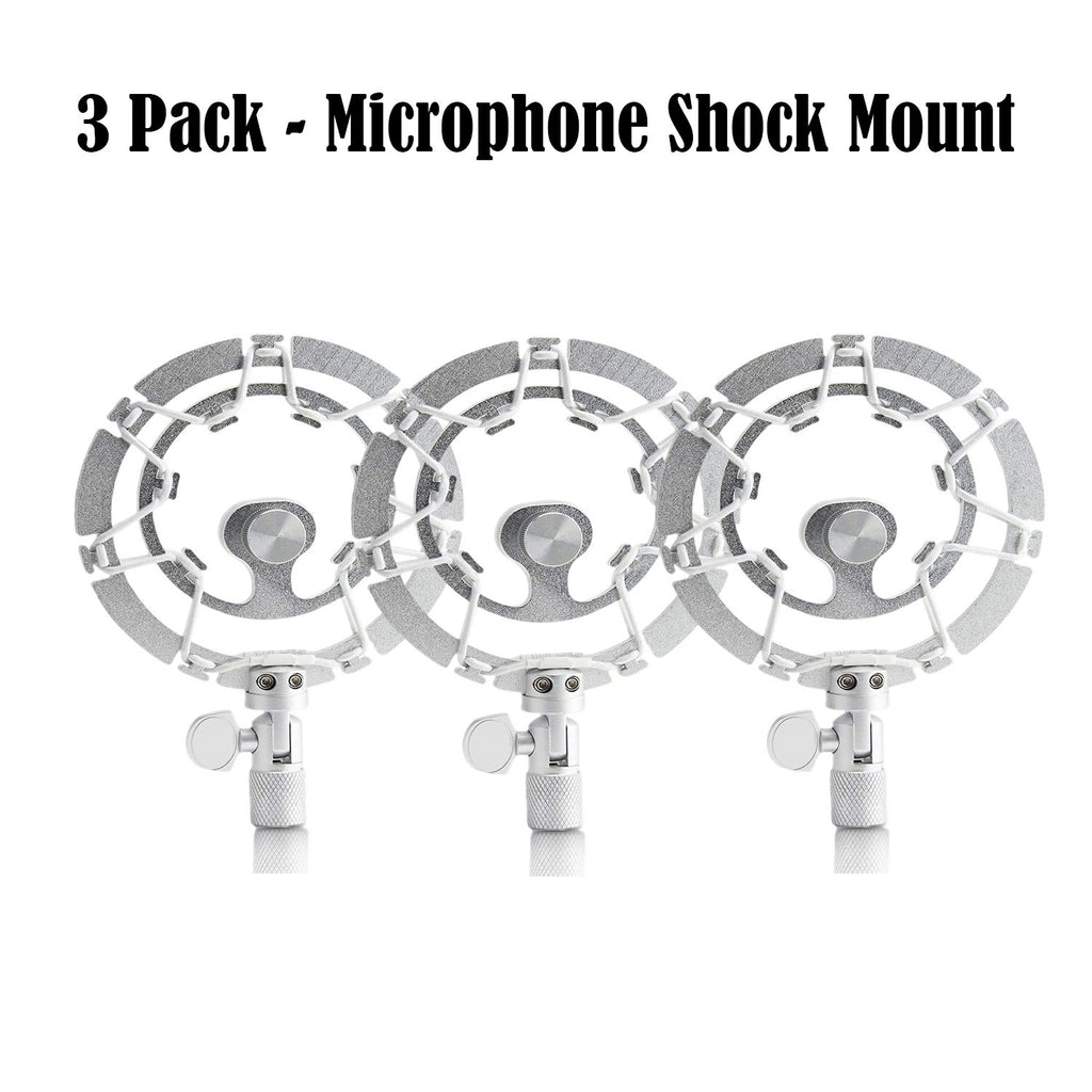 Mikrofon-Stoßdämpferhalterungen, 3 Packungen für Blue Yeti und Alltag – Detailansicht 2