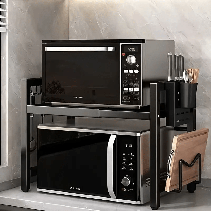 Mikrowellenregal, 1 Stk für Küche und Essbereich – Detailansicht 11