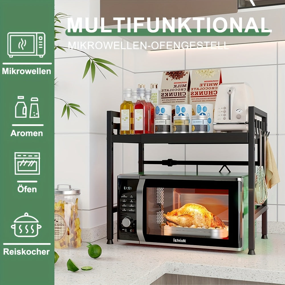 Mikrowellenregal, Einstellbar für Küche – Detailansicht 8