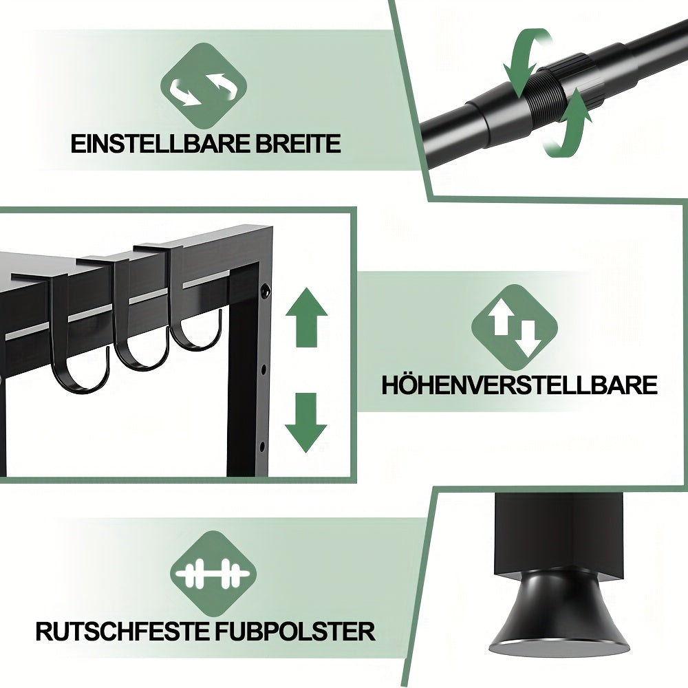 Mikrowellenregal, Einstellbar für Küche – Detailansicht 9