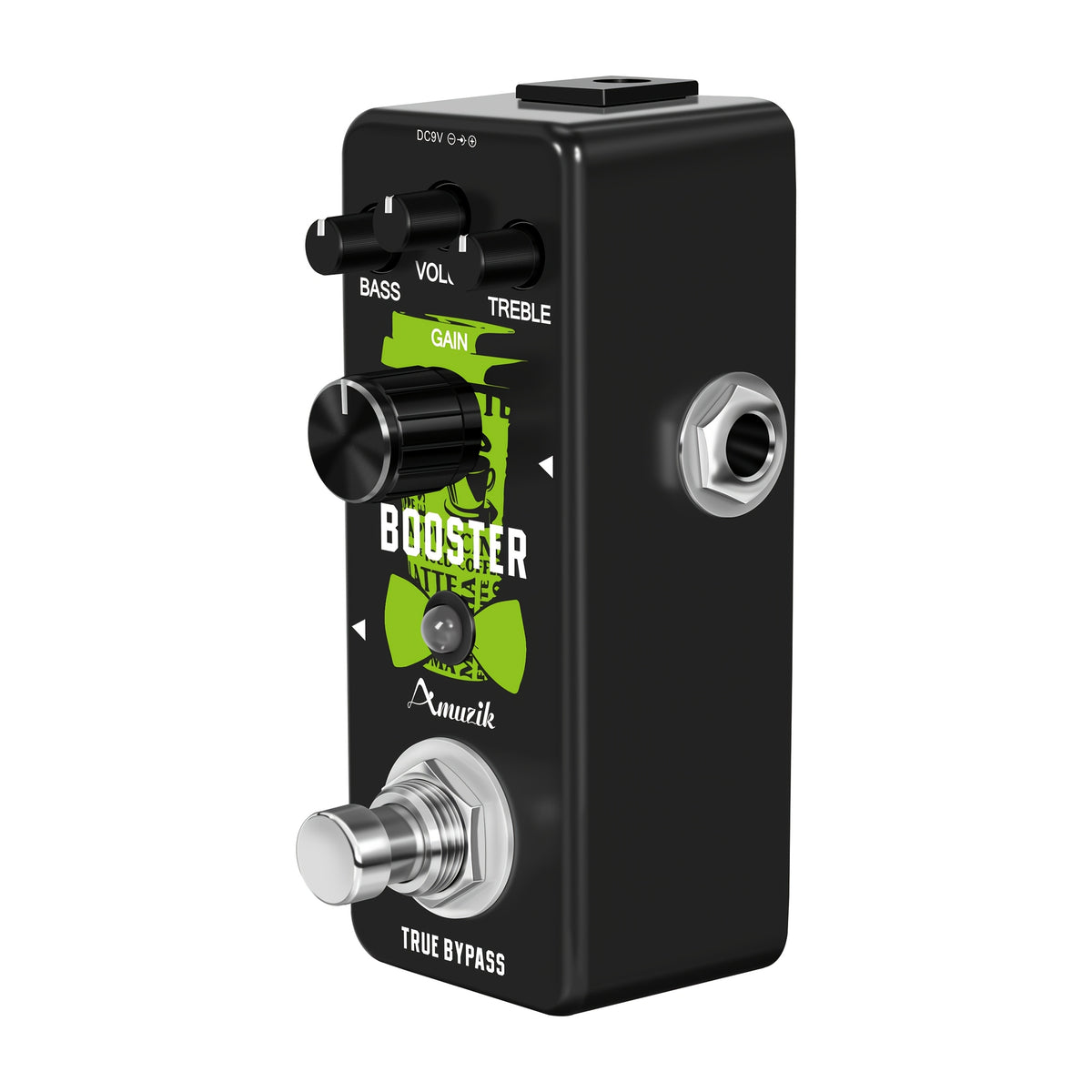 Mini-Booster-Gitarreneffektpedal, Booster Gitarrenpedal für E-Gitarre und Alltag – Detailansicht 2