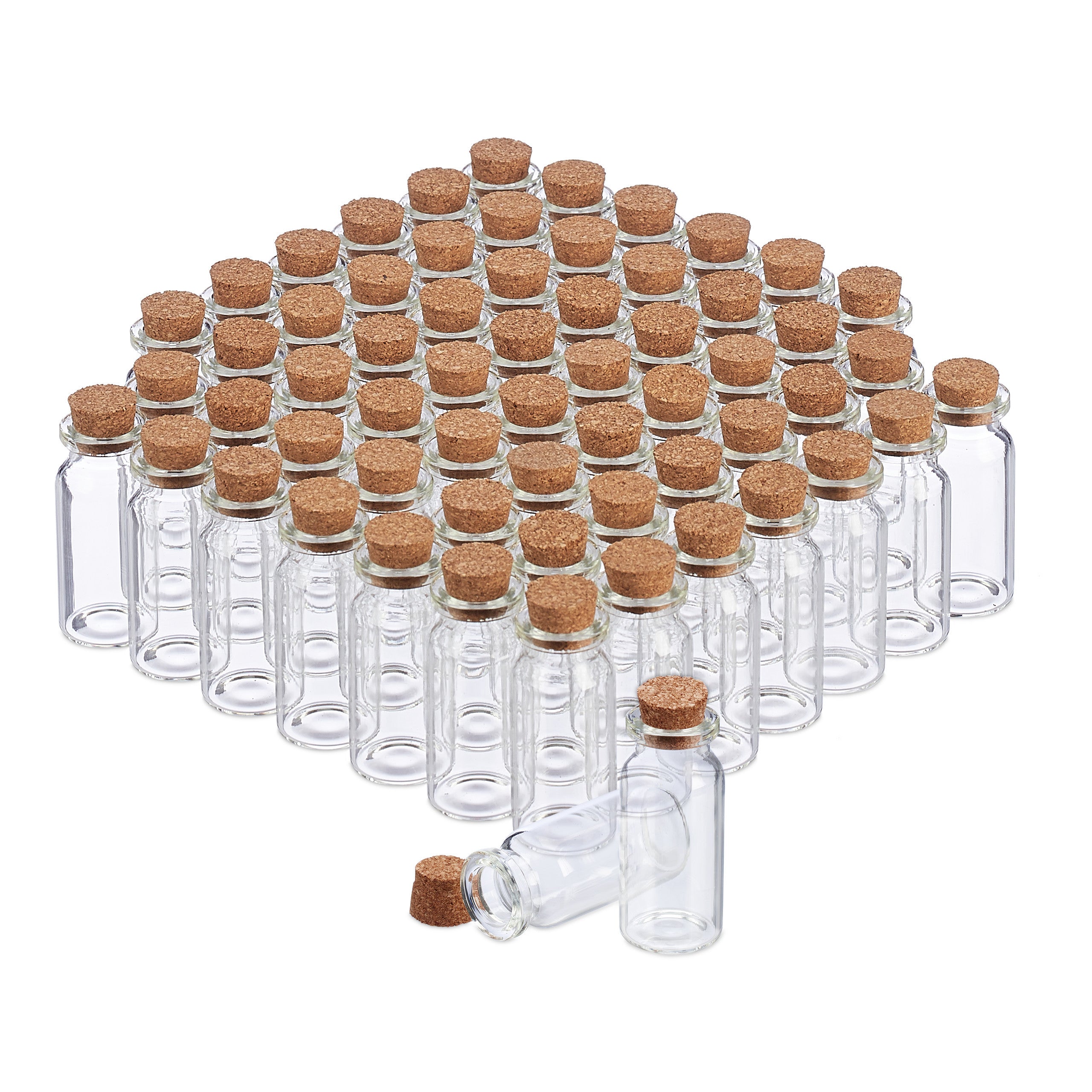 Mini-Glasfläschchen, 1 für Alltag und Zuhause – Hauptansicht