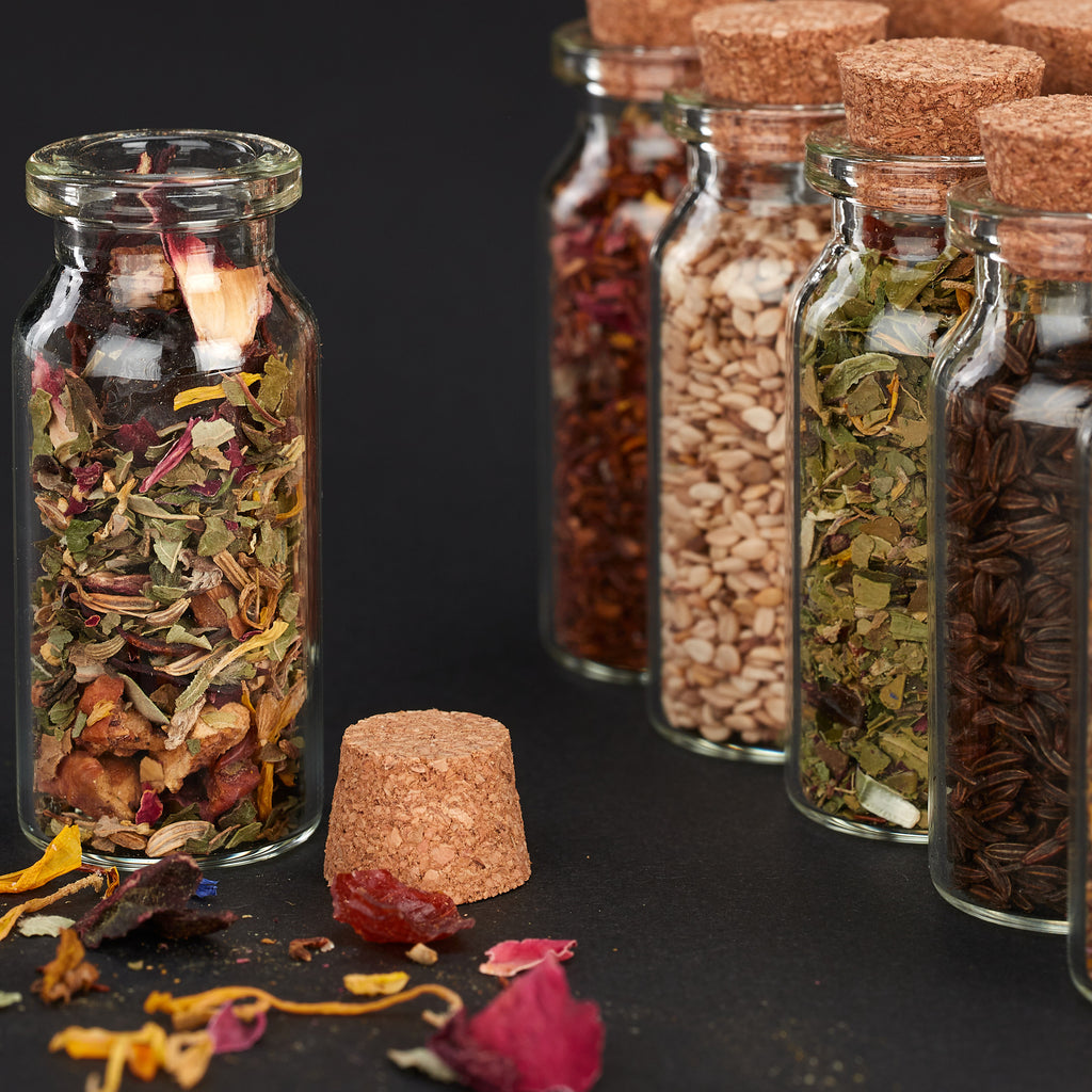 Mini-Glasfläschchen, 1 für Alltag und Zuhause – Detailansicht 2