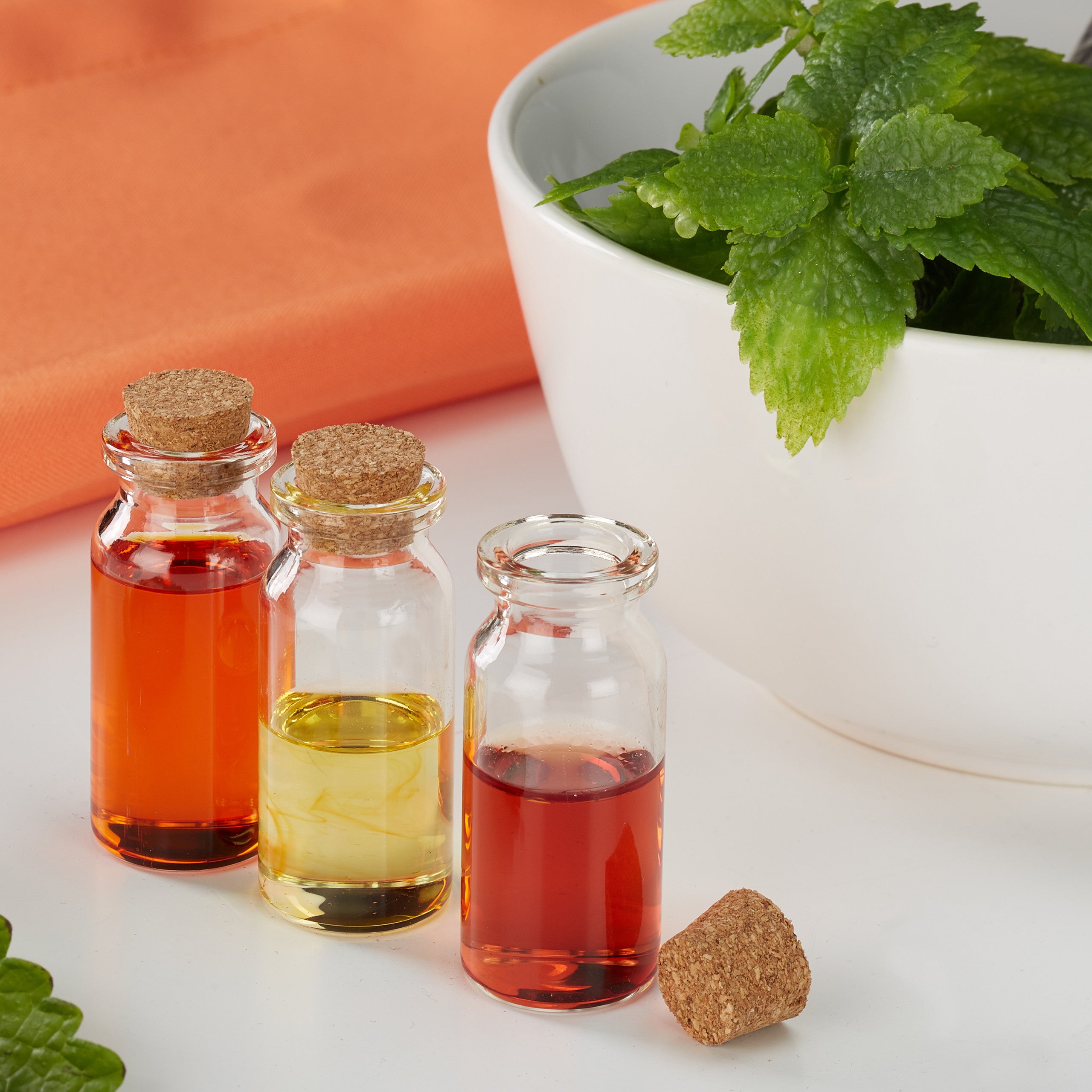 Mini-Glasfläschchen, 1 für Alltag und Zuhause – Detailansicht 5