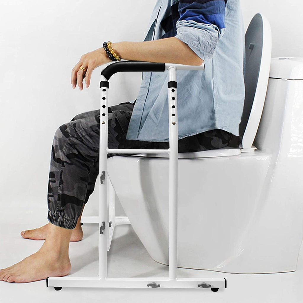 Mobile Toiletten-Stützvorrichtung, 79 cm für Senioren und Alltag – Detailansicht 3