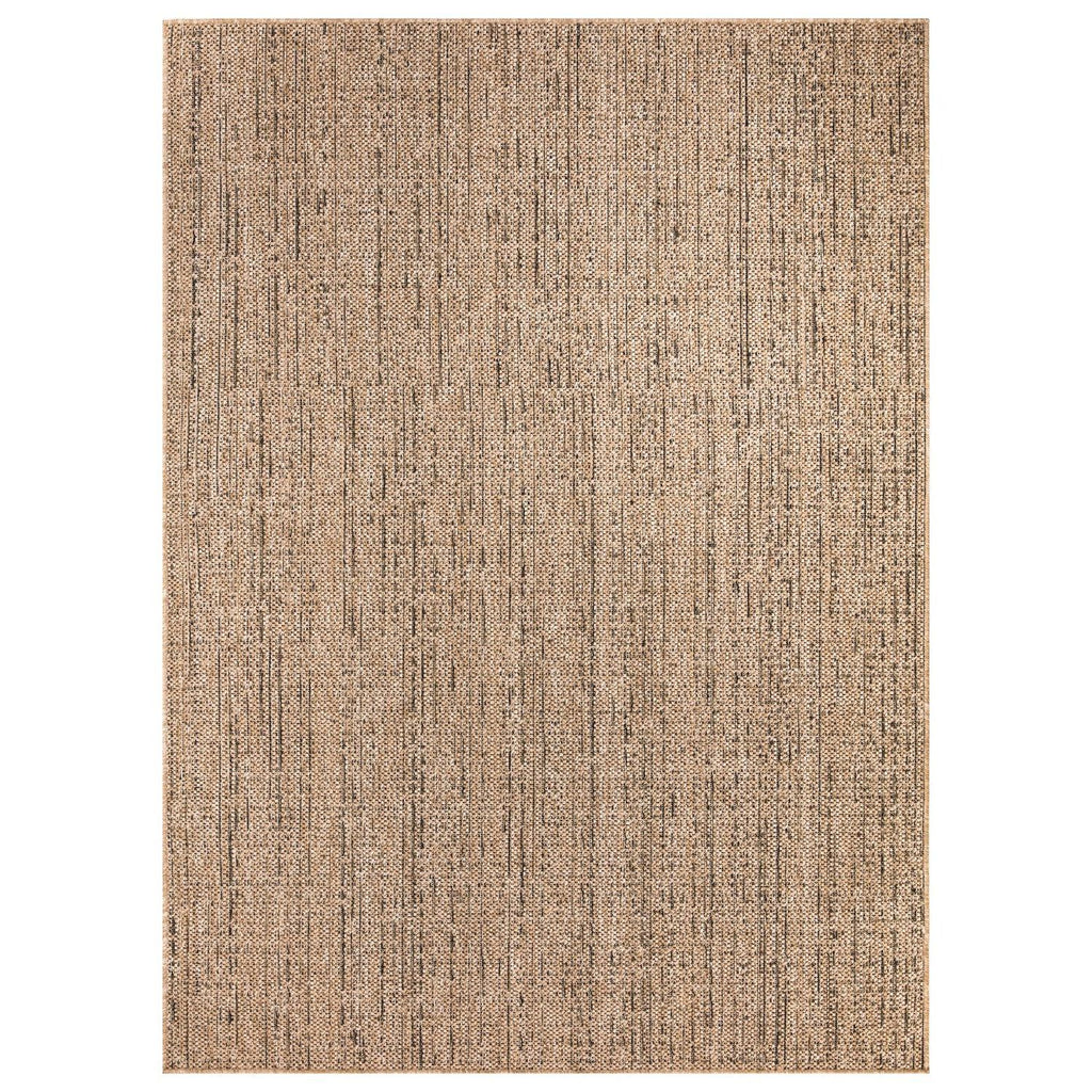 Moderner Outdoor Teppich, Beige Braun für Wohnzimmer und Zuhause – Detailansicht 12
