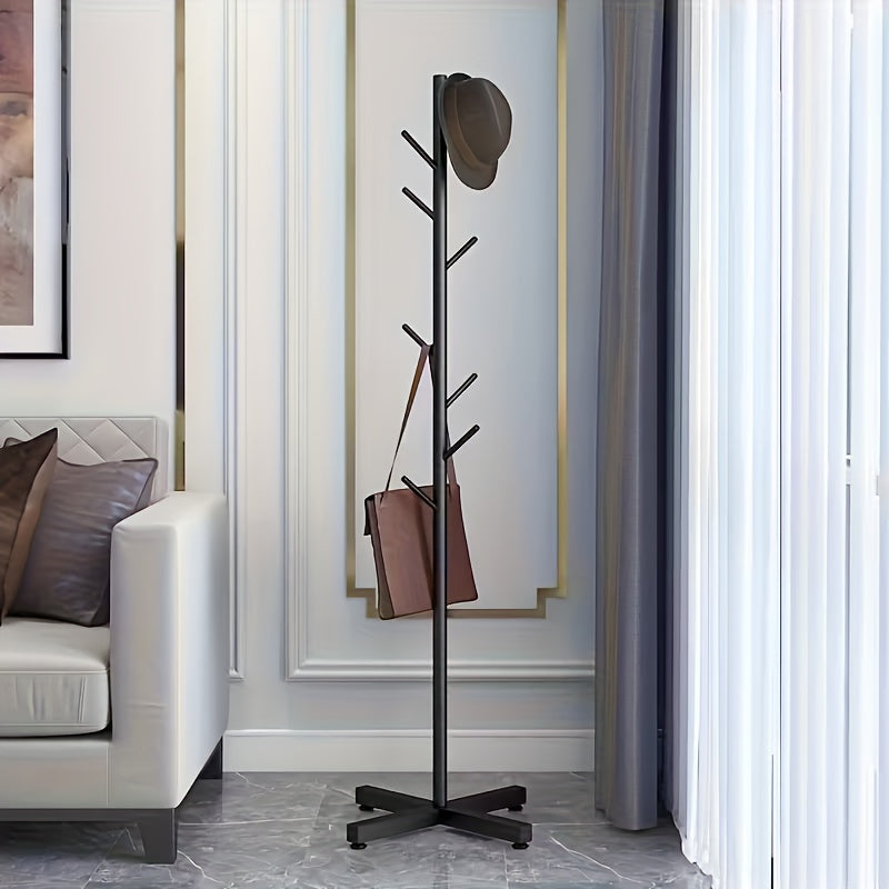 Modernes minimalistisches Metall Garderobenregal für Badezimmer und Haushalt – Detailansicht 8