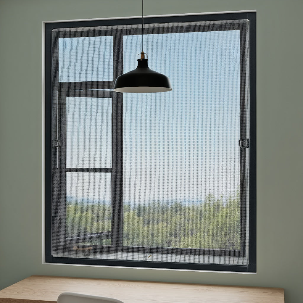 Moskitonetz, Weiss für Alltag und Fenster – Detailansicht 3