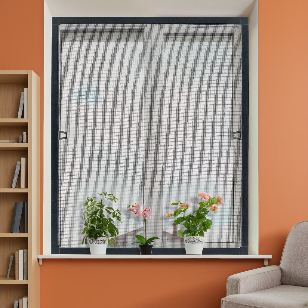 Moskitonetz, Weiss für Alltag und Fenster – Detailansicht 6