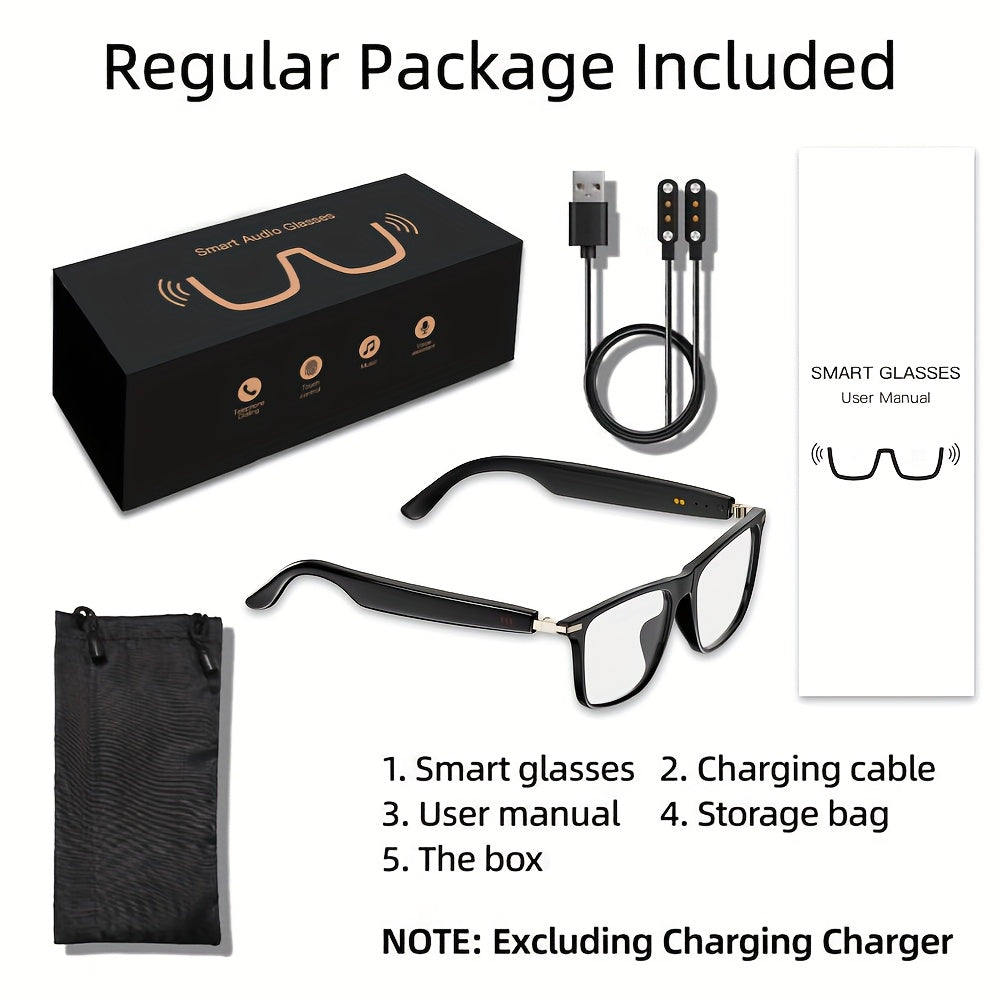 Multifunktionale intelligente Audio-Brille, 85mAh*2 große Batterie für Alltag – Detailansicht 9