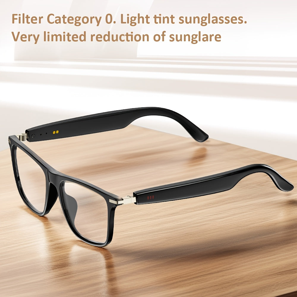 Multifunktionale intelligente Audio-Brille, Transparent für Zuhause und Alltag – Detailansicht 5
