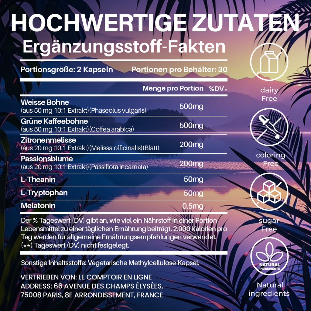 Nacht-Thermo-Kapseln, 2-Monats-Vorrat für Frauen Männer für Frauen Männer – Detailansicht 2