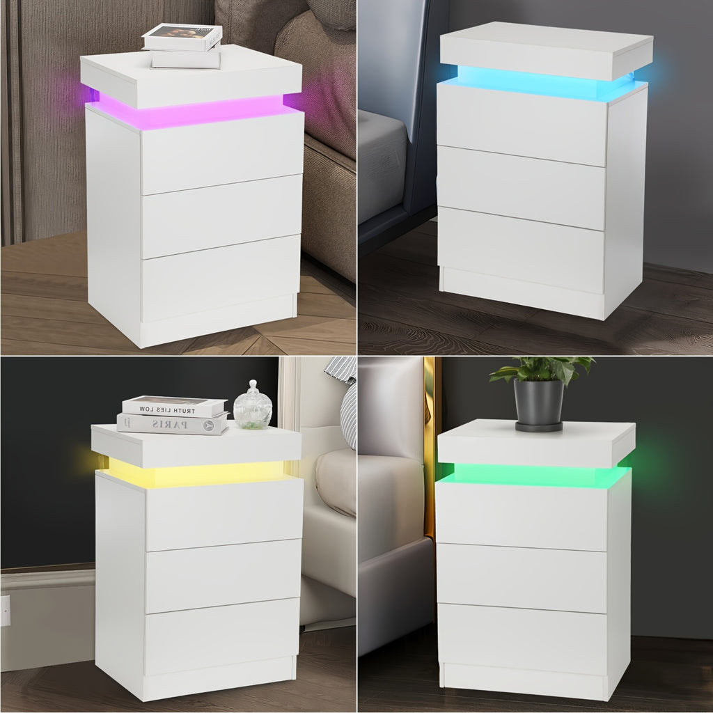 Nachttisch, RGB LED Farben für Alltag – Detailansicht 9