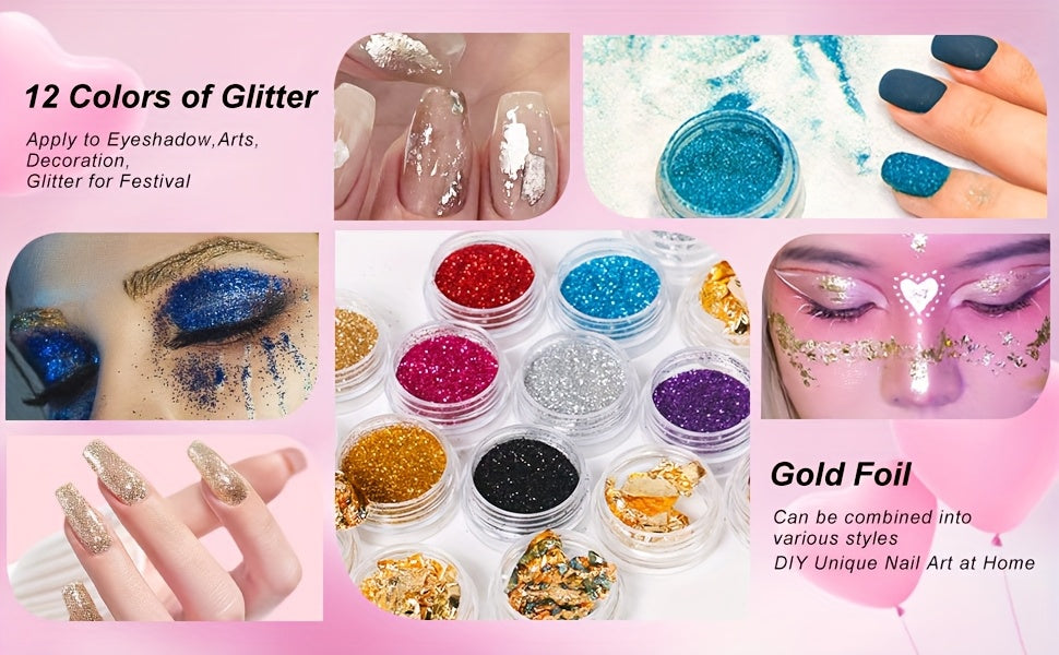 Nagelstudio-Set, Acrylnagel-Set 07 für Wohnzimmer und Zuhause – Detailansicht 13