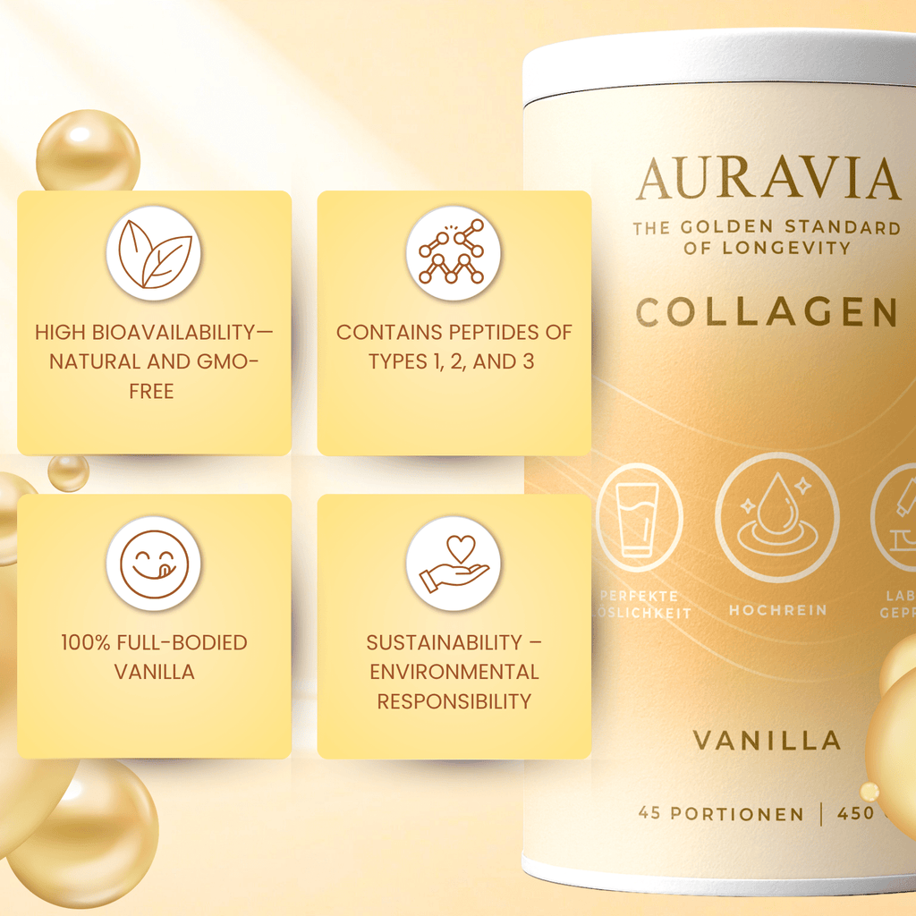 Nahrungsergänzungsmittel, 2 & 3 Collagen Pulver Kollagenpulver hochdosiert für Alltag – Detailansicht 10