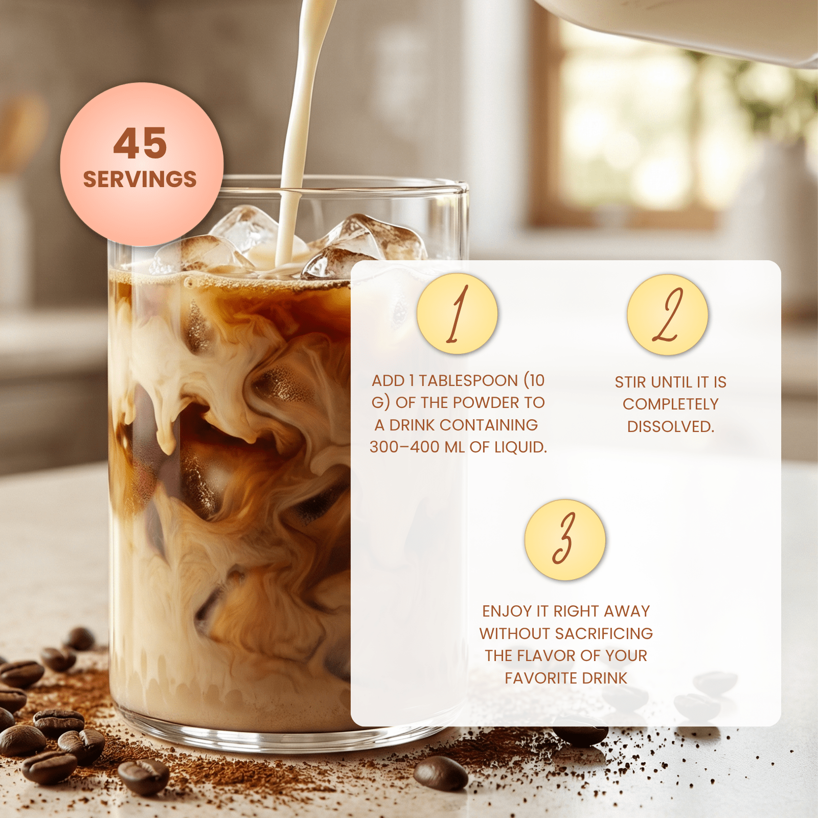 Nahrungsergänzungsmittel, 2 & 3 Collagen Pulver Kollagenpulver hochdosiert für Alltag – Detailansicht 11