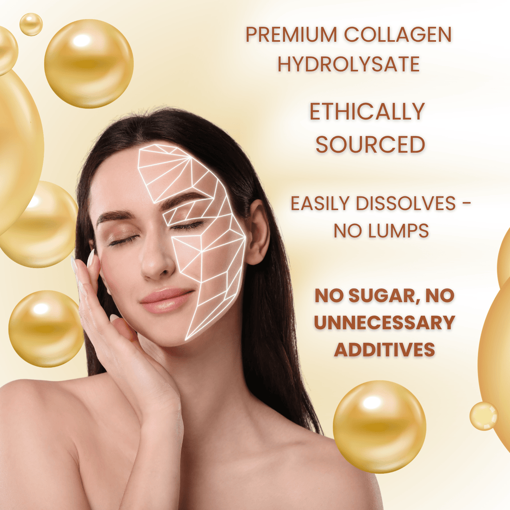 Nahrungsergänzungsmittel, 2 & 3 Collagen Pulver Kollagenpulver hochdosiert für Alltag – Detailansicht 15