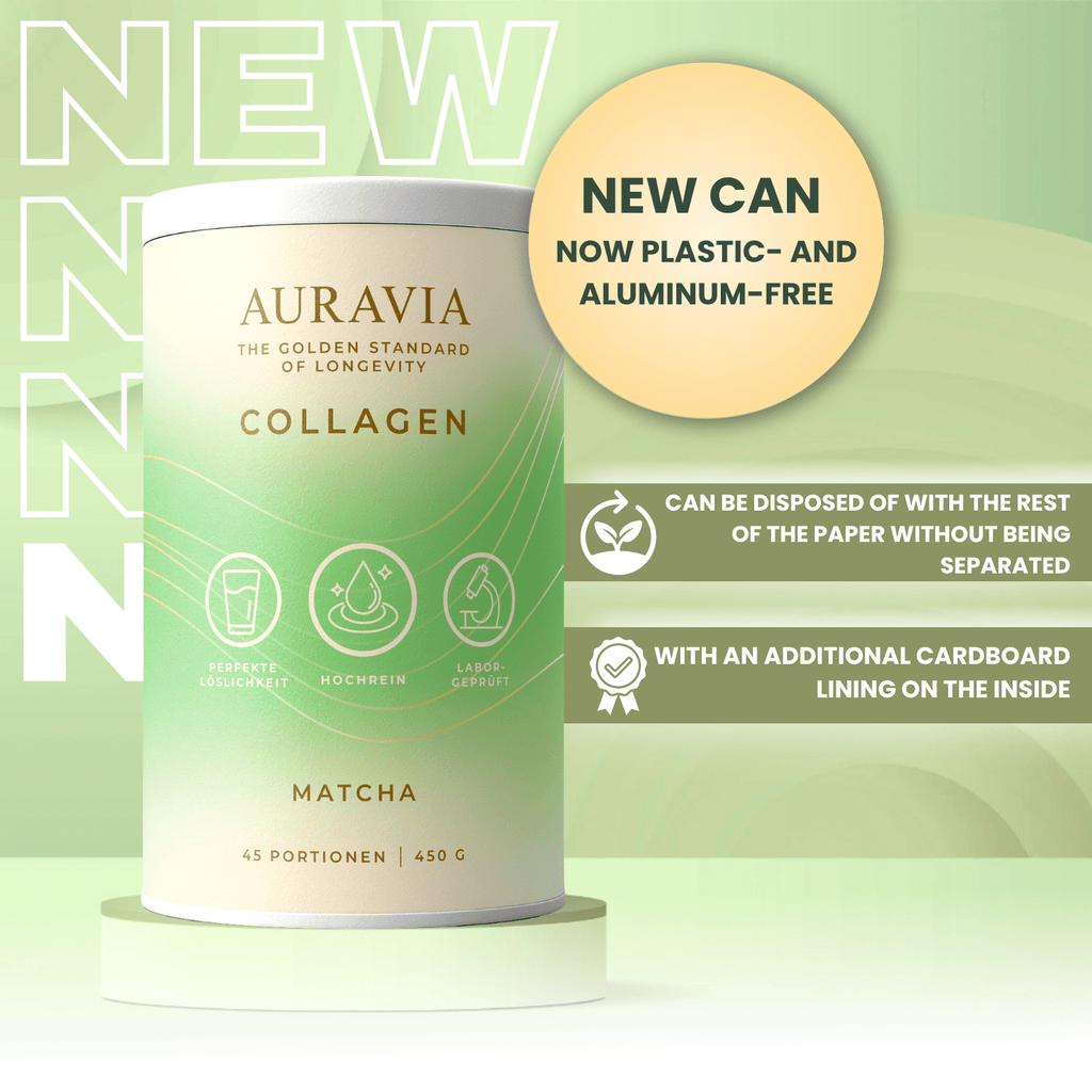Nahrungsergänzungsmittel, AURAVIA® Kollagen Pulver 450 g Collagen Hydrolysat für Pflege zu Hause – Detailansicht 4