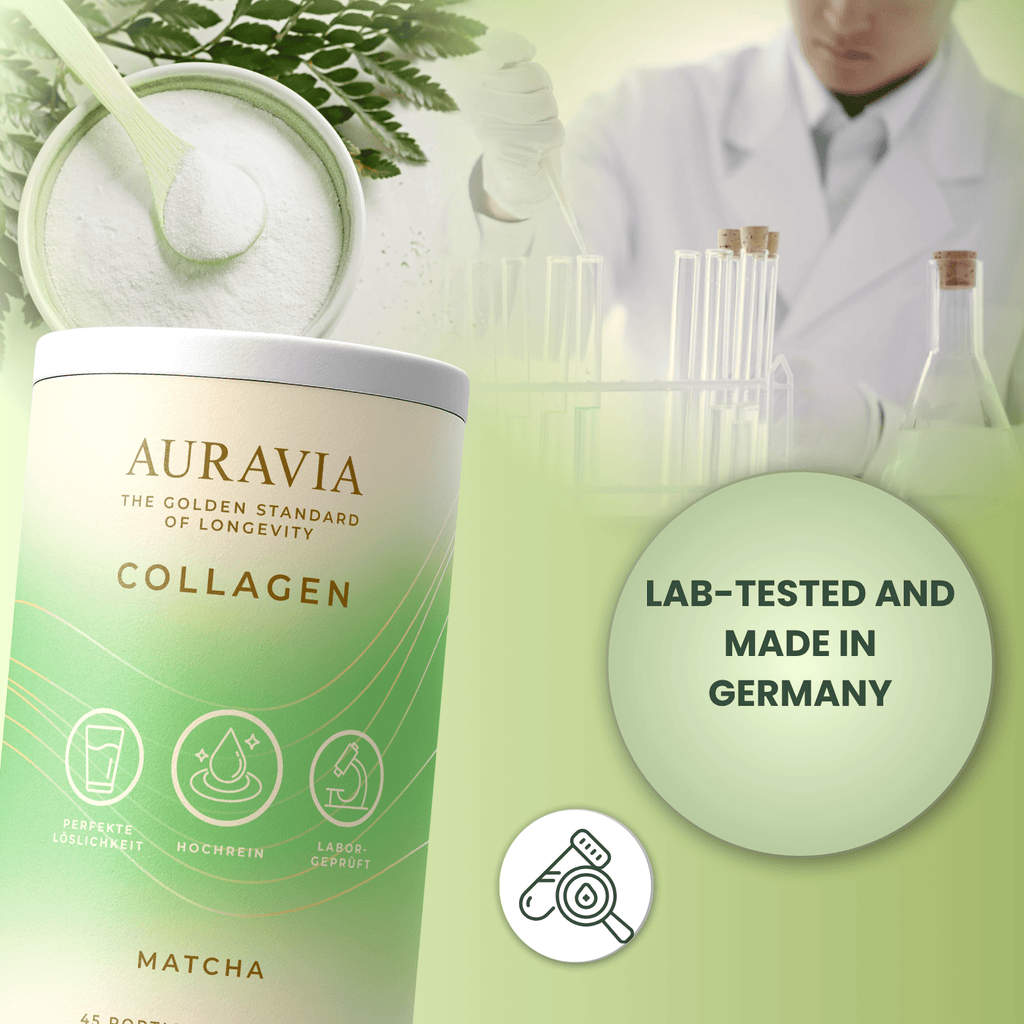 Nahrungsergänzungsmittel, AURAVIA® Kollagen Pulver 450 g Collagen Hydrolysat für Pflege zu Hause – Detailansicht 6