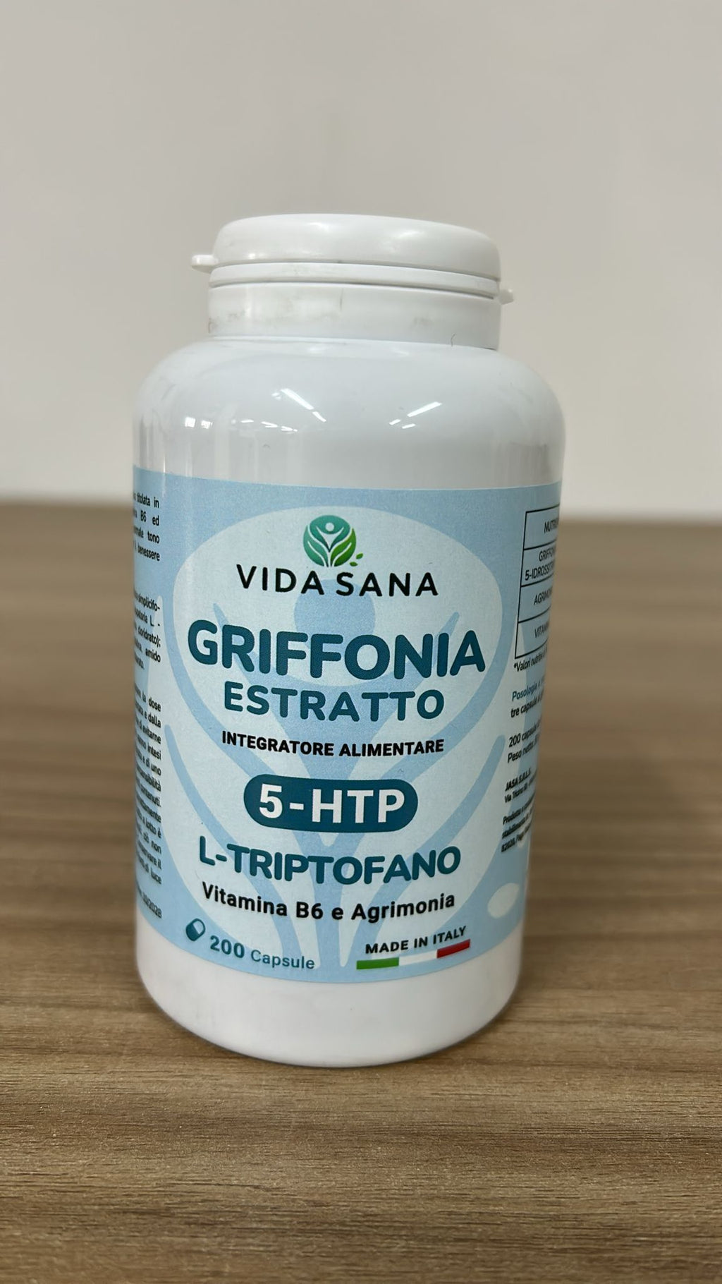 Nahrungsergänzungsmittel, L-Tryptophan und Vitamin B6 Hergestellt in Italien für Pflege zu Hause und Alltag – Detailansicht 8
