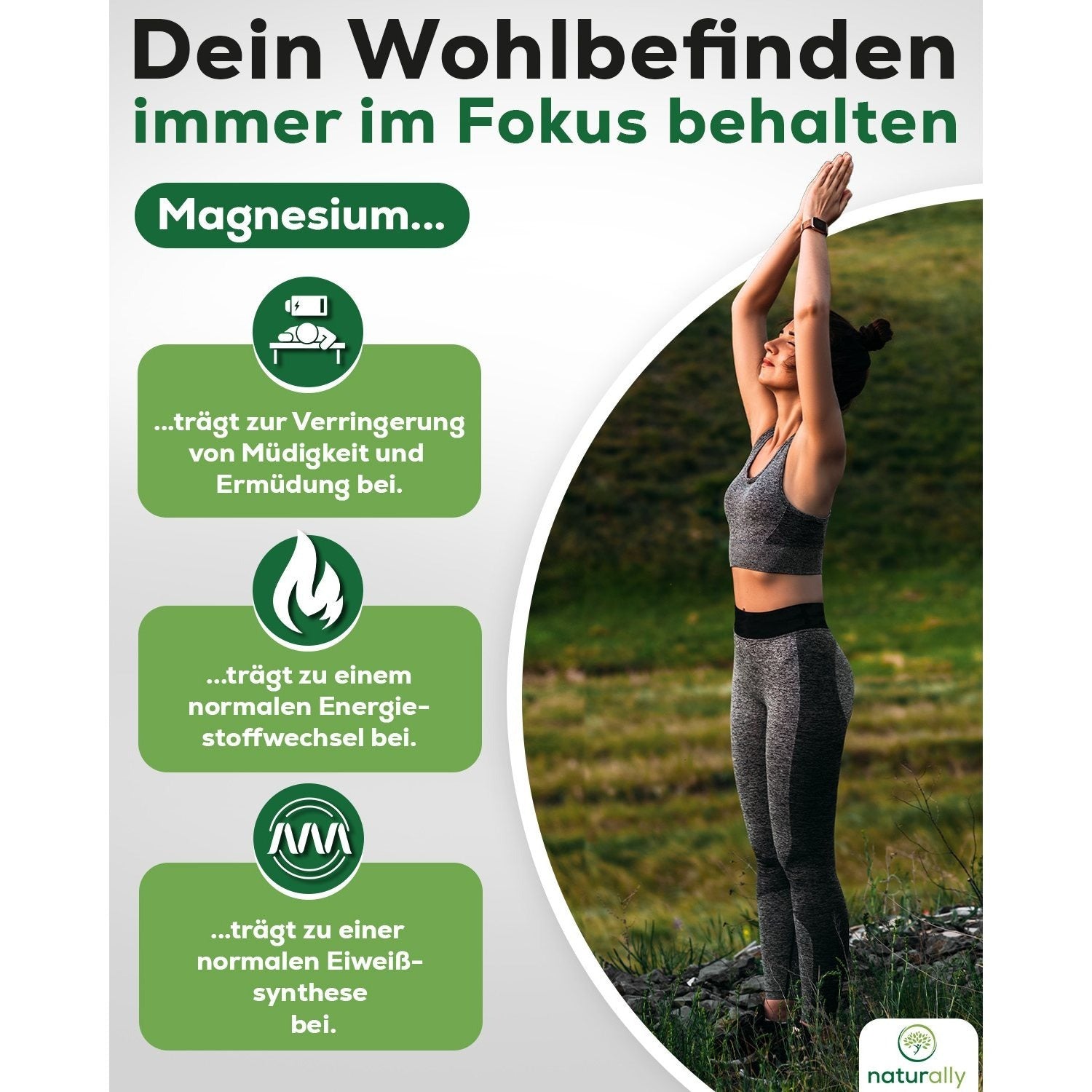 Nahrungsergänzungsmittel, Magnesium Komplex hochdosiert [180 Kapseln] 400mg für Pflege zu Hause und Alltag – Detailansicht 2