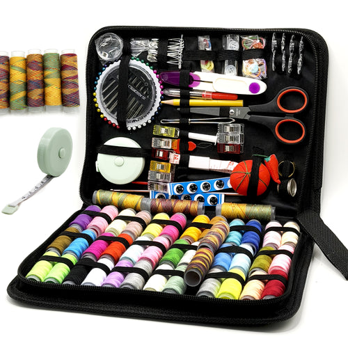 Nähset, Schwarz für Kreativprojekte und Hobby – Detailansicht 2