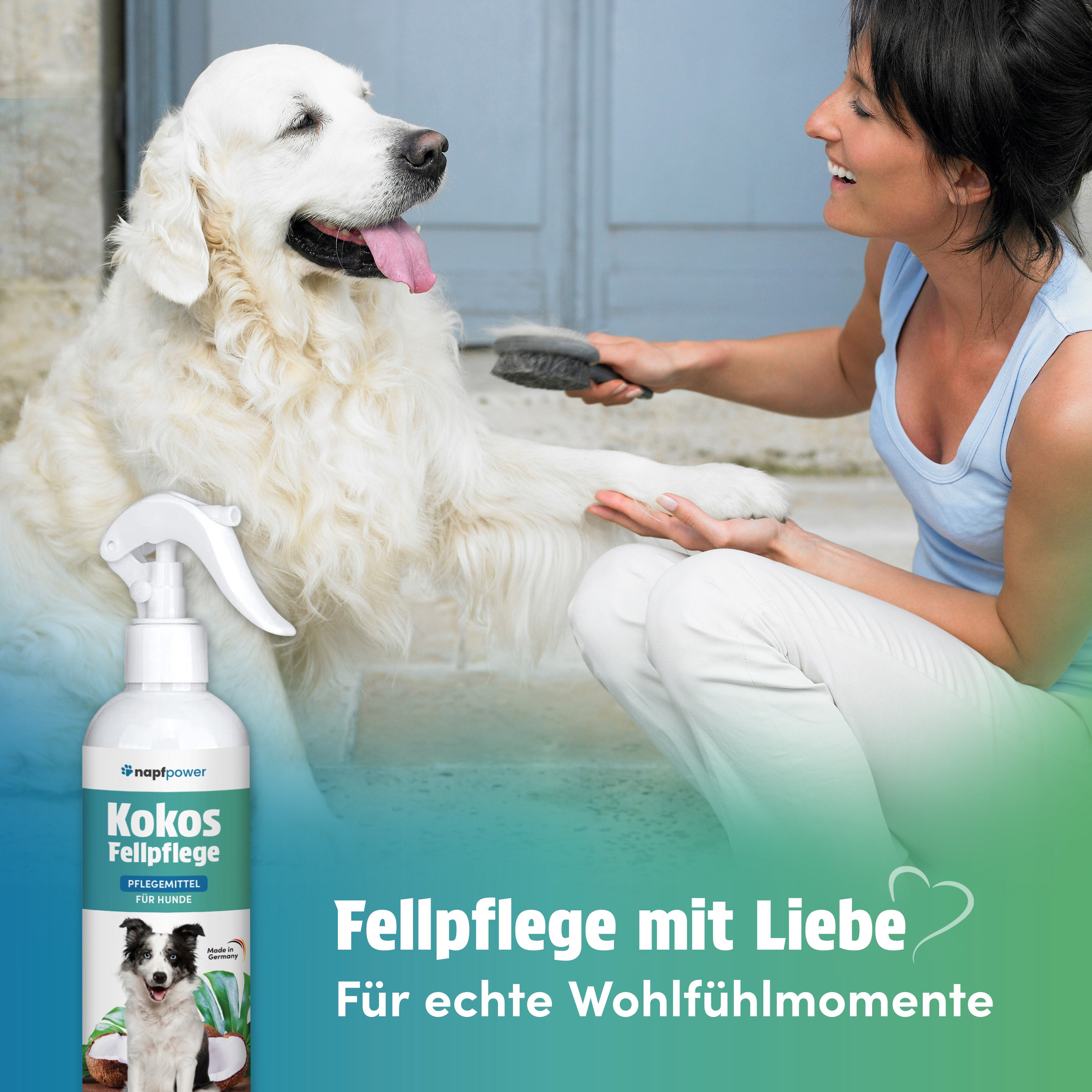napfpower® Fellspray Hund, 250 ml für Haustiere und Zuhause – Detailansicht 5