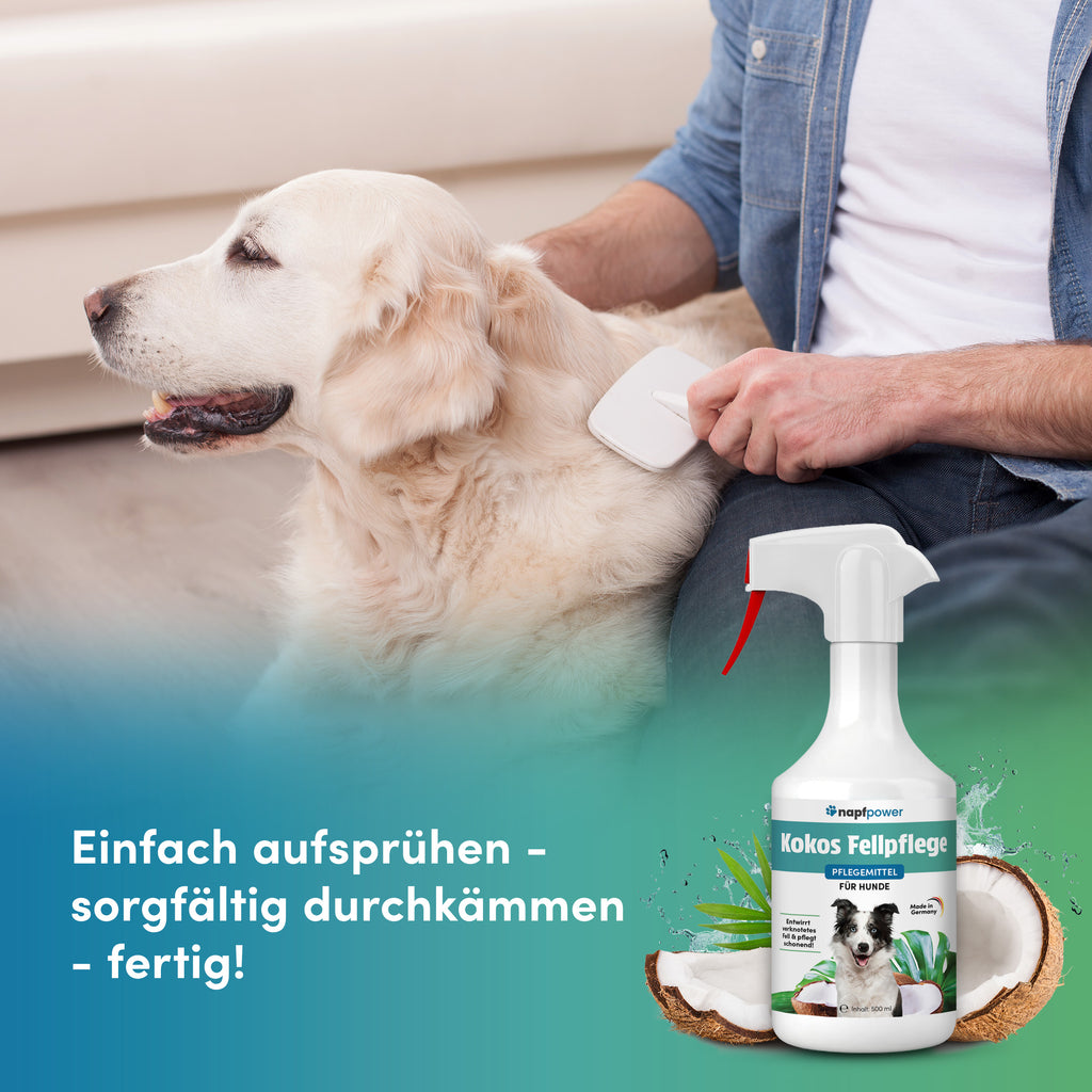 napfpower® Fellspray Hund, 250 ml für Haustiere und Zuhause – Detailansicht 9