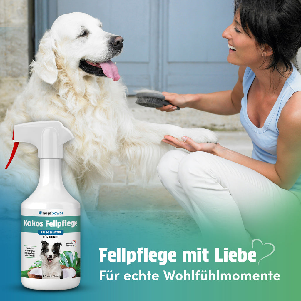 napfpower® Fellspray Hund, 250 ml für Haustiere und Zuhause – Detailansicht 12