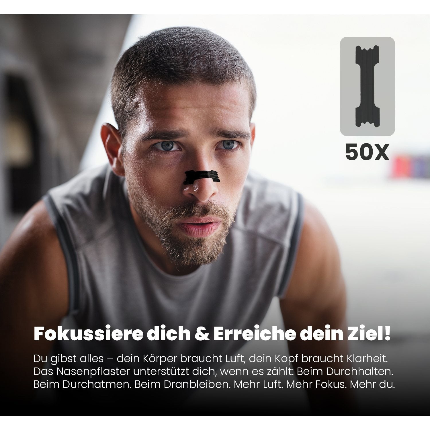 Nasenpflaster extra stark, 50 Stück für Pflege zu Hause und Alltag – Detailansicht 9